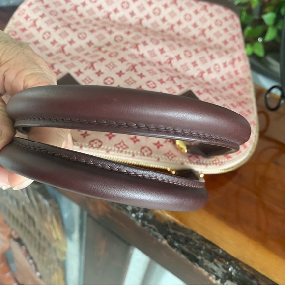 Louis Vuitton Vintage Monogram Mini Lin Alma Haut Satchel W/COA - Picture 13 of 16